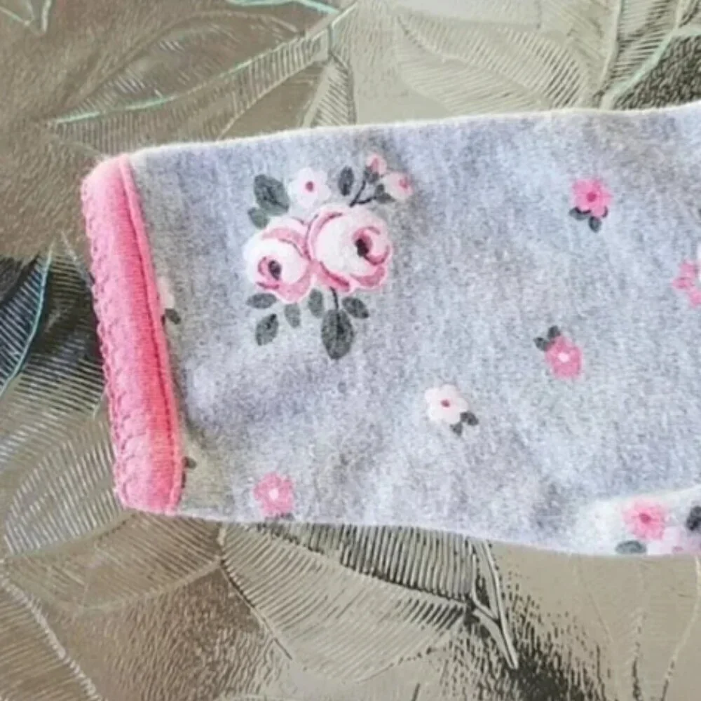Adorable pink/gray Carter's baby suit. Size 3M Gift babyshower Christmas Newborn